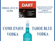 Dart Beverage Center, Tahoe Blue Vodka Tasting