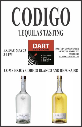 Dart Beverage Center, Codigo Tequila Tasting